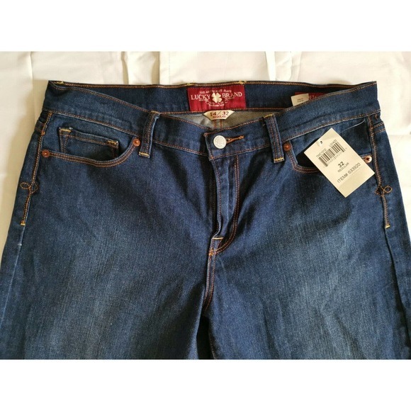 Lucky Brand Sofía‎ bootcut Blue Denim Women's Jeans Size 14 36x32 - Picture 3 of 7